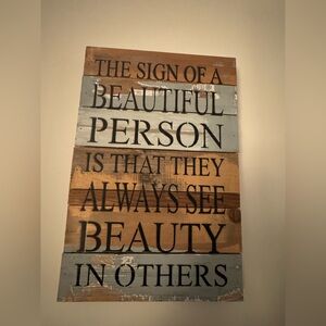 Inspirational Wooden Wall Art